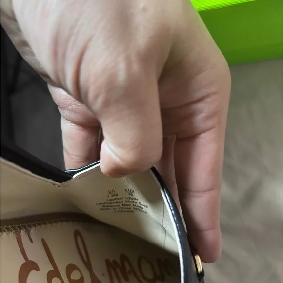 Sam Edelman Black Leather Loraine Loafers - Picture 9 of 9